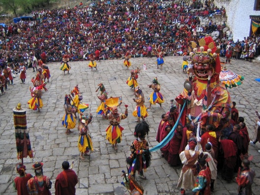 Paro Tsechu Festival Bhutan